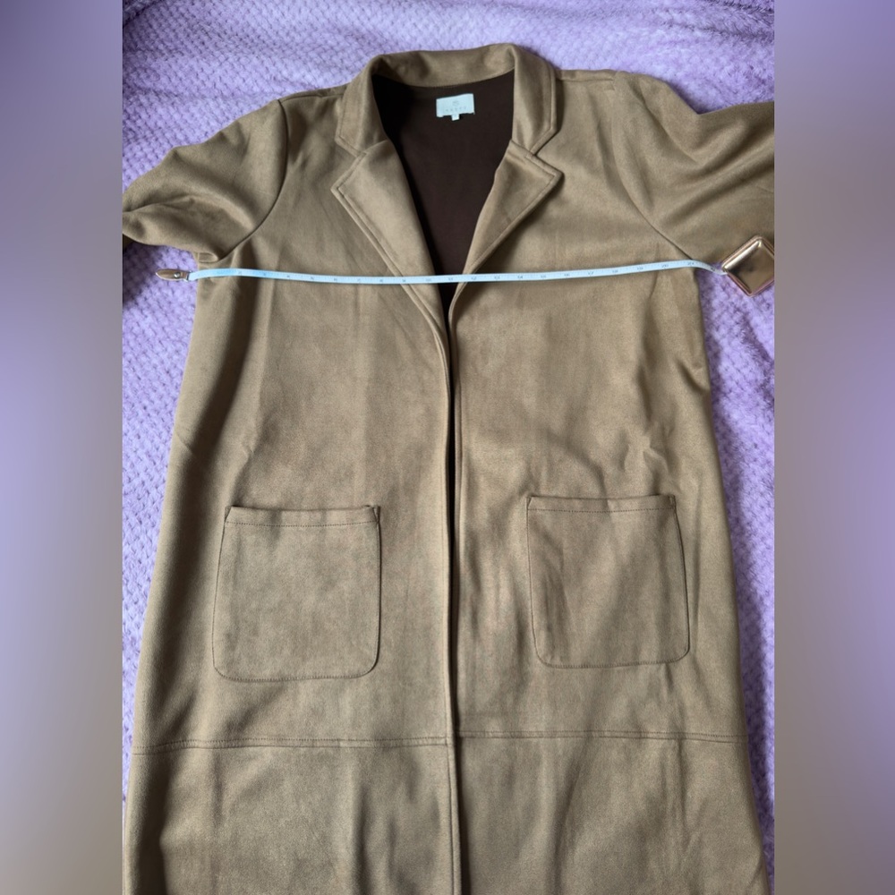 KAFFE Women's Brown Trench Coat - EUC - L - Picture 8 of 9